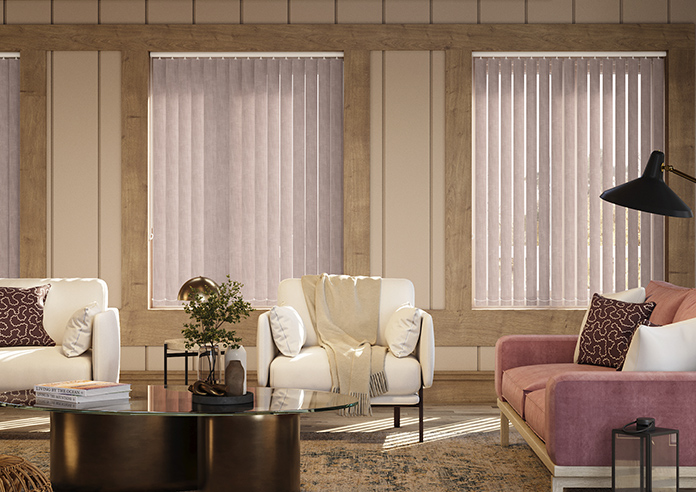 Brindisi, Victorian Pink - Vertical Blind - Image 3